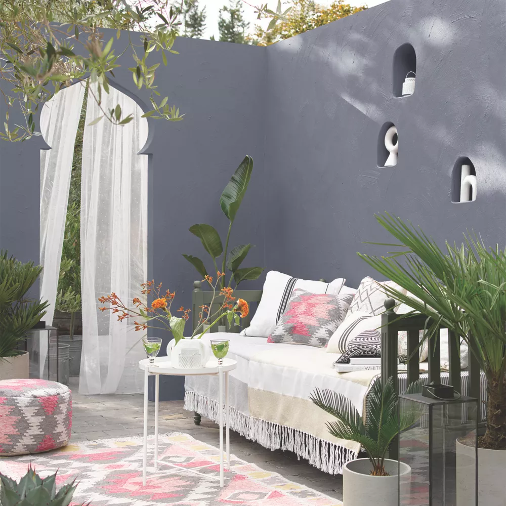 Sandtex Smooth Masonry Paint Vermont Grey 5Ltr - Image 3