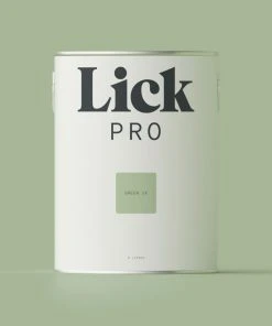 LickPro Eggshell Green 14 Emulsion Paint 5Ltr