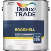 Dulux Trade Eggshell Pure Brilliant White Trim Solvent-Based Paint 2.5Ltr