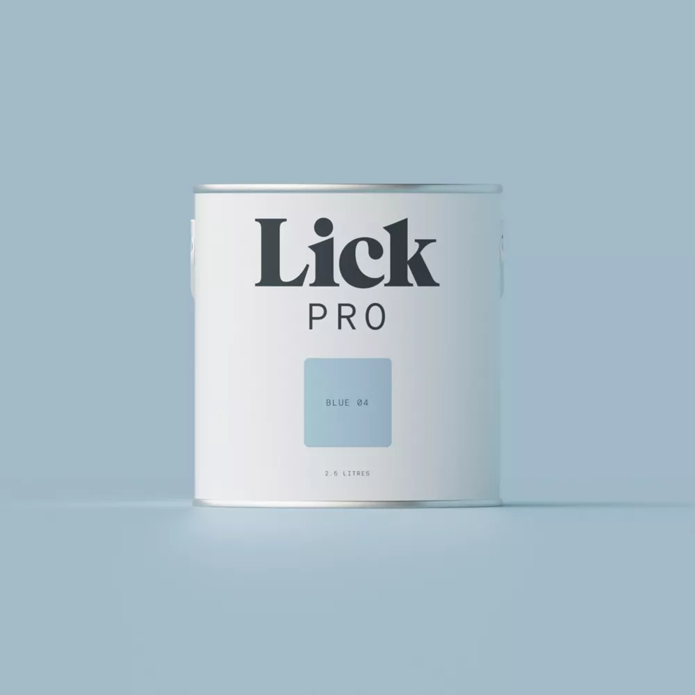 LickPro Matt Blue 04 Emulsion Paint 2.5Ltr