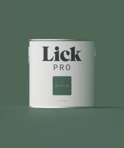 LickPro Eggshell Green BS 14 C 39 Emulsion Paint 2.5Ltr