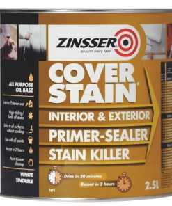 Zinsser Cover Stain Primer White 2.5Ltr