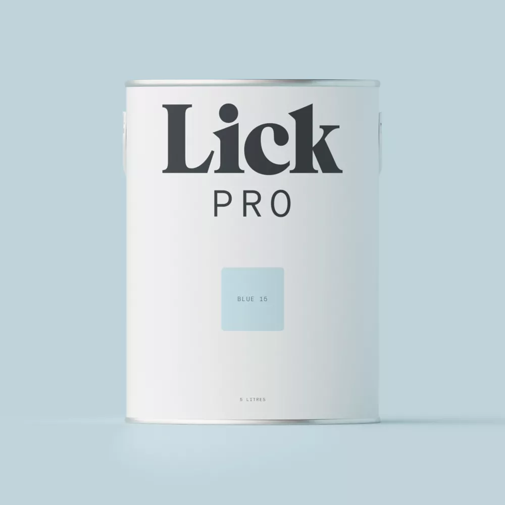 LickPro Matt Blue 15 Emulsion Paint 5Ltr