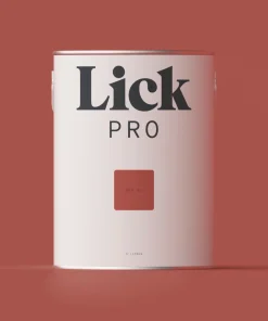 LickPro Matt Red 02 Emulsion Paint 5Ltr