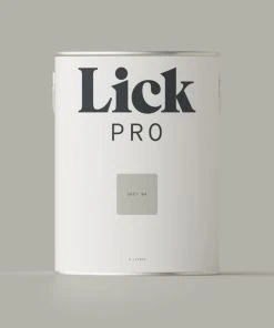LickPro Matt Grey 04 Emulsion Paint 5Ltr
