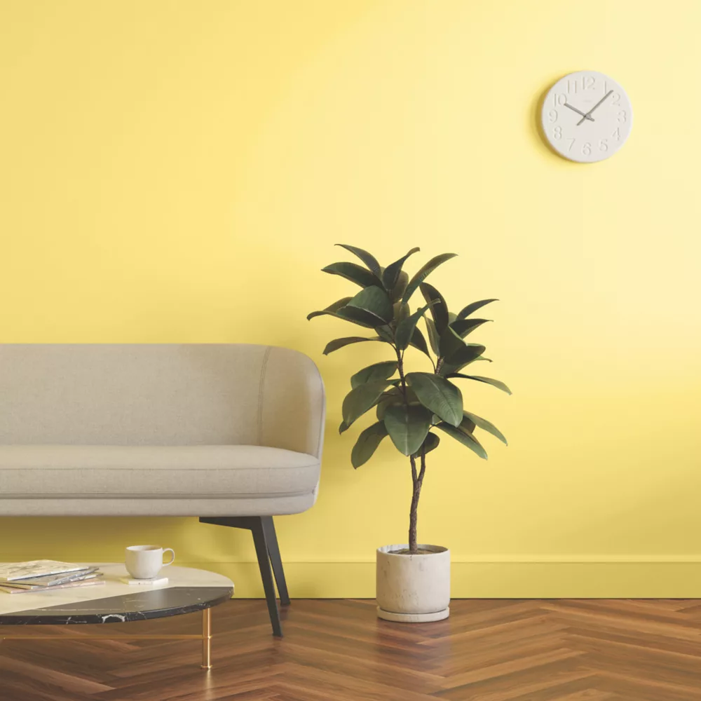 LickPro Matt Yellow 06 Emulsion Paint 2.5Ltr - Image 6