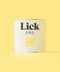 LickPro Matt Yellow 06 Emulsion Paint 2.5Ltr