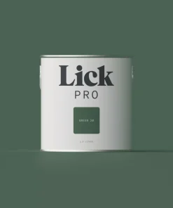 LickPro Eggshell Green 20 Emulsion Paint 2.5Ltr