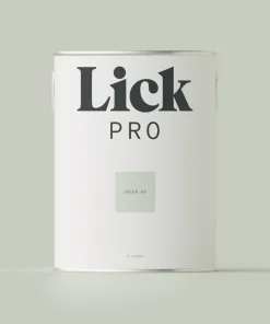 LickPro Eggshell Green 09 Emulsion Paint 5Ltr