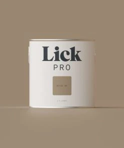 LickPro Eggshell Beige 08 Emulsion Paint 2.5Ltr
