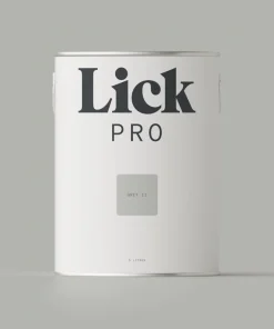 LickPro Eggshell Grey 11 Emulsion Paint 5Ltr