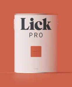 LickPro Matt Orange 01 Emulsion Paint 5Ltr