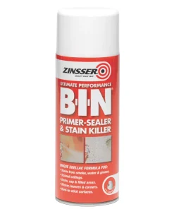 Zinsser B-I-N Primer/Sealer & Stain Killer Spray Matt White 400ml