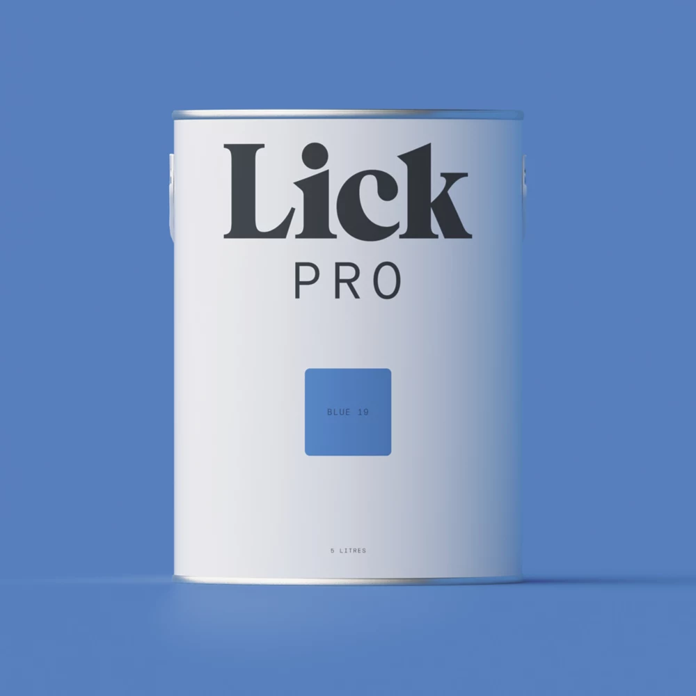 LickPro Eggshell Blue 19 Emulsion Paint 5Ltr