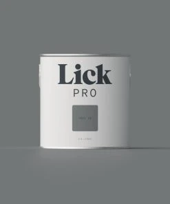 LickPro Matt Grey 10 Emulsion Paint 2.5Ltr