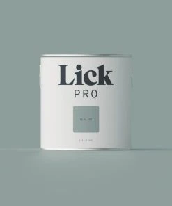 LickPro Matt Teal 01 Emulsion Paint 2.5Ltr