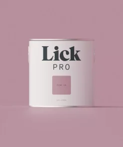LickPro Matt Pink 10 Emulsion Paint 2.5Ltr