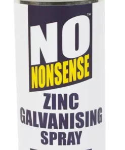 No Nonsense Zinc Galvanising Spray Paint Silver 400ml
