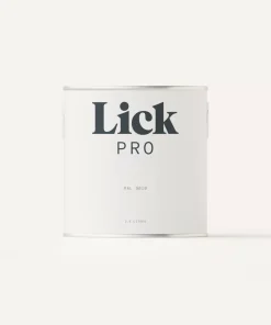 LickPro Matt White RAL 9010 Emulsion Paint 2.5Ltr