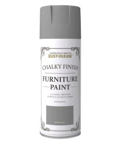 Rust-oleum Universal Furniture Spray Paint Chalky Anthracite Grey 400ml