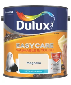 Dulux EasyCare Matt Magnolia Emulsion Paint 2.5Ltr