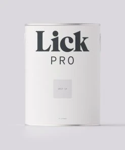 LickPro Eggshell Grey 14 Emulsion Paint 5Ltr