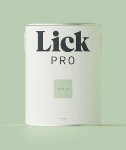 LickPro Matt Green 13 Emulsion Paint 5Ltr