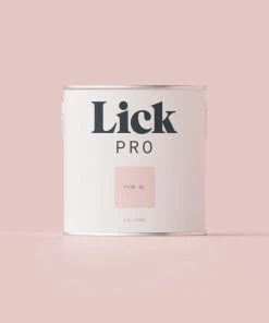LickPro Matt Pink 03 Emulsion Paint 2.5Ltr