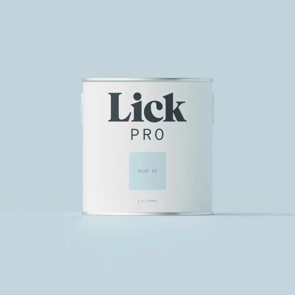 LickPro Matt Blue 15 Emulsion Paint 2.5Ltr