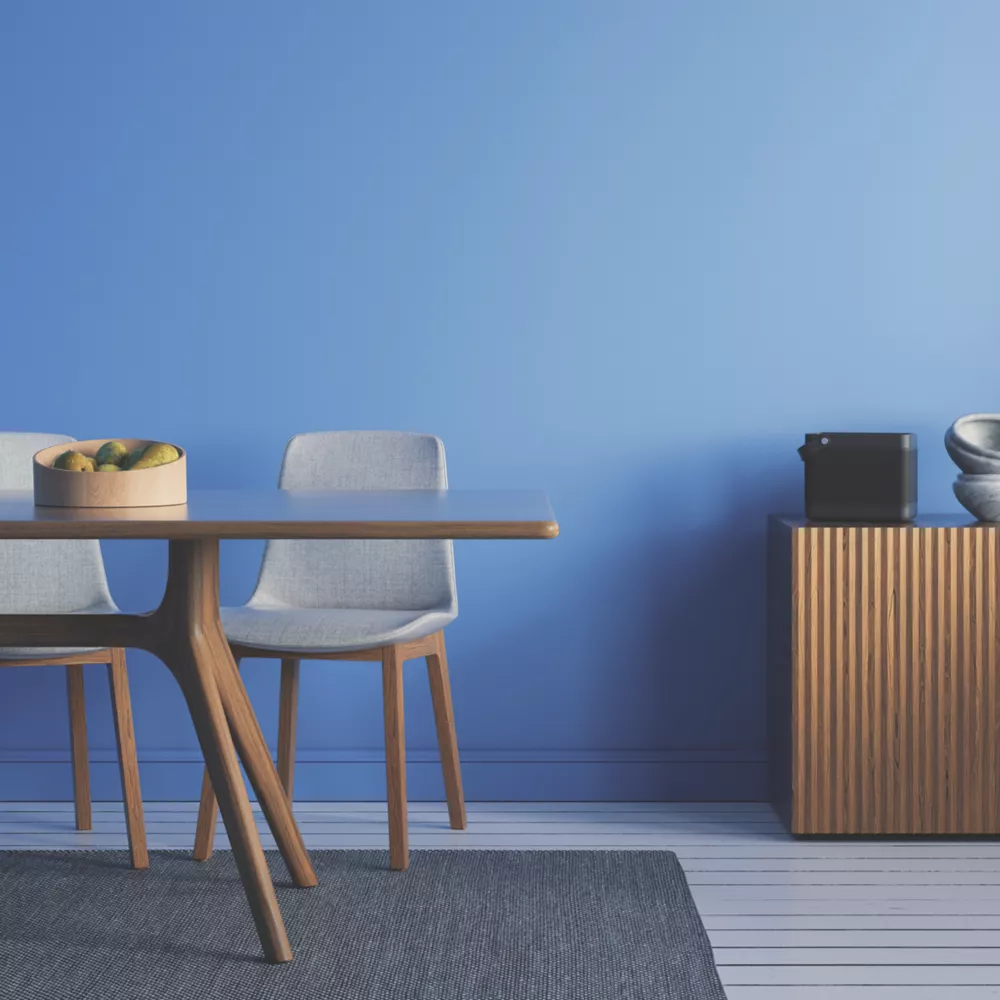 LickPro Eggshell Blue 10 Emulsion Paint 2.5Ltr - Image 4