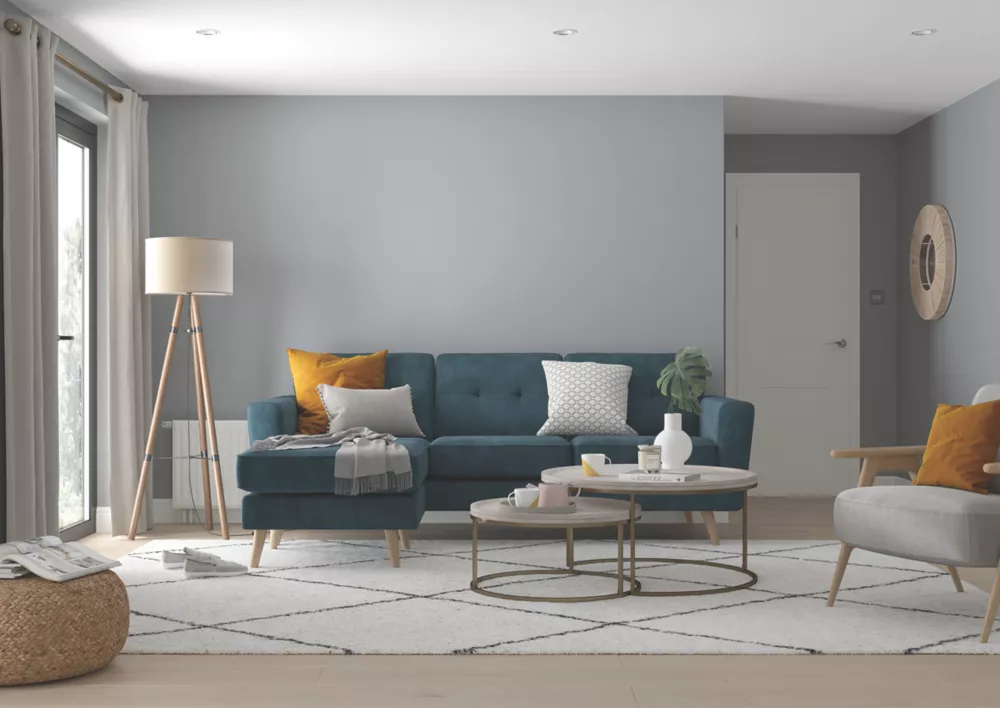 Dulux EasyCare Matt Warm Pewter Emulsion Paint 2.5Ltr - Image 3