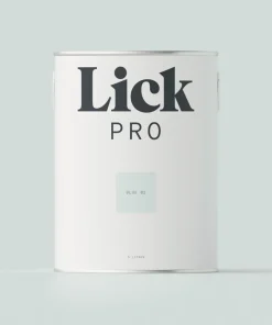 LickPro Eggshell Blue 02 Emulsion Paint 5Ltr