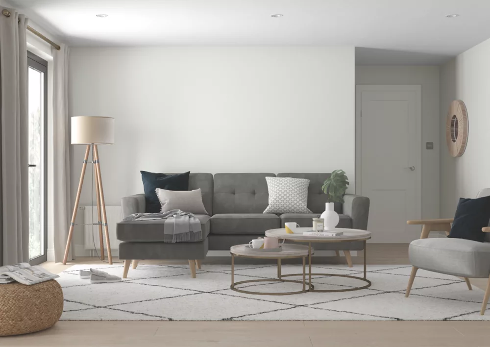 Dulux EasyCare Matt White Mist Emulsion Paint 2.5Ltr - Image 7