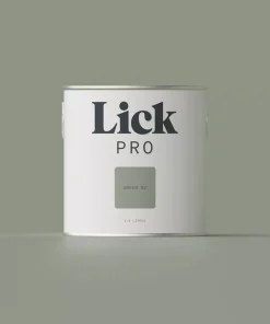 LickPro Eggshell Green 02 Emulsion Paint 2.5Ltr