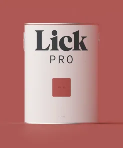 LickPro Matt Red 05 Emulsion Paint 5Ltr