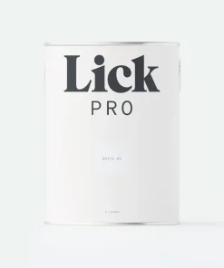 LickPro Matt White 09 Emulsion Paint 5Ltr