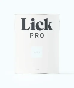 LickPro Matt White 10 Emulsion Paint 5Ltr