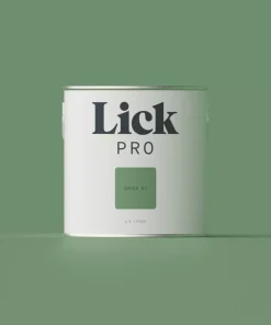 LickPro Eggshell Green 07 Emulsion Paint 2.5Ltr