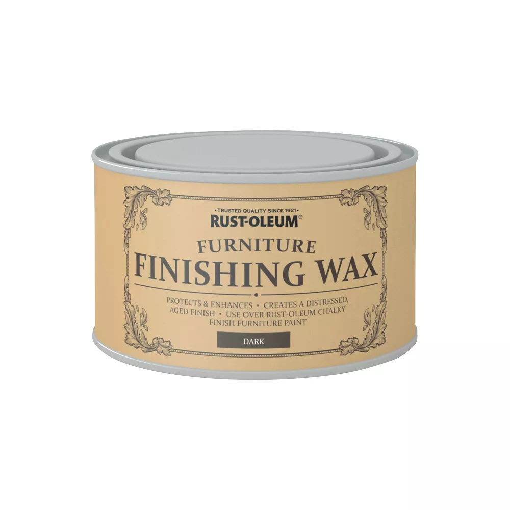 Rust-oleum Universal Furniture Finishing Wax Matt Dark Brown 400ml