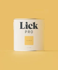 LickPro Eggshell Yellow 03 Emulsion Paint 2.5Ltr