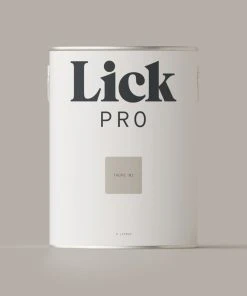 LickPro Matt Taupe 01 Emulsion Paint 5Ltr