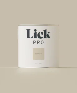 LickPro Eggshell Greige 01 Emulsion Paint 2.5Ltr