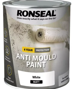 Ronseal Anti Mould Paint Matt White 2.5Ltr