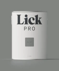 LickPro Matt Grey RAL 7037 Emulsion Paint 5Ltr