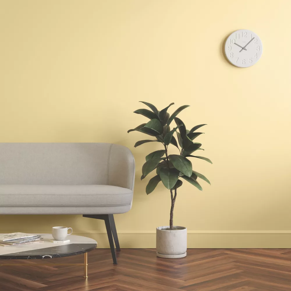 LickPro Eggshell Yellow 07 Emulsion Paint 5Ltr - Image 6