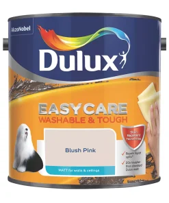 Dulux EasyCare Matt Blush Pink Emulsion Paint 2.5Ltr