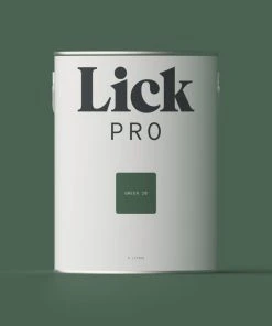 LickPro Eggshell Green 20 Emulsion Paint 5Ltr