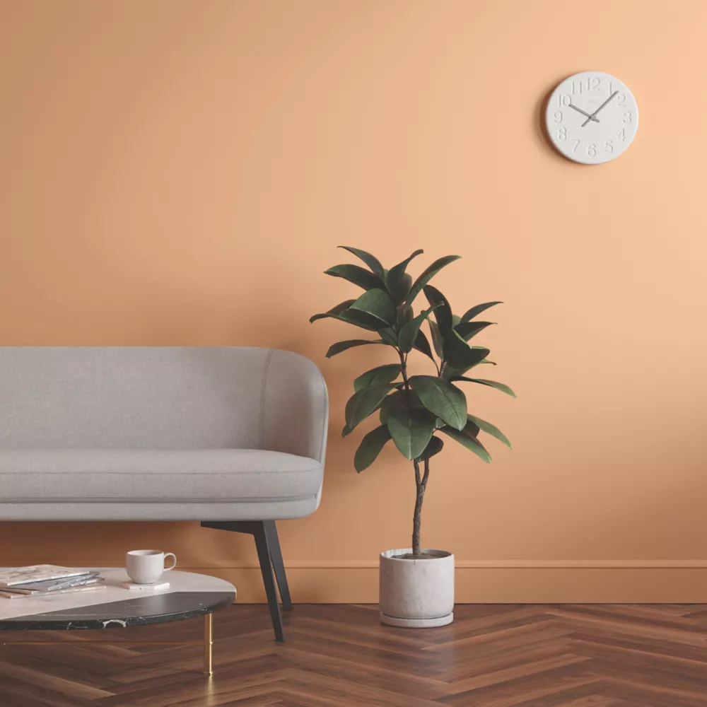 LickPro Eggshell Orange 03 Emulsion Paint 2.5Ltr - Image 6