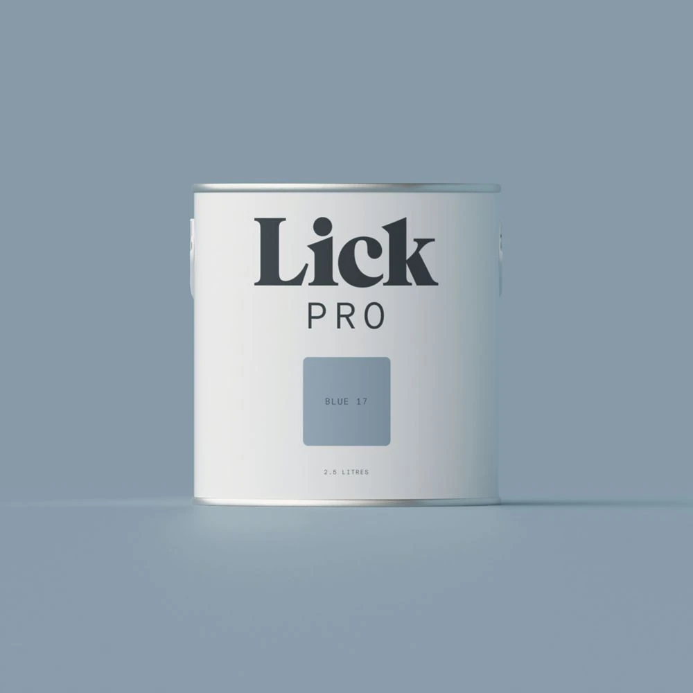 LickPro Eggshell Blue 17 Emulsion Paint 2.5Ltr