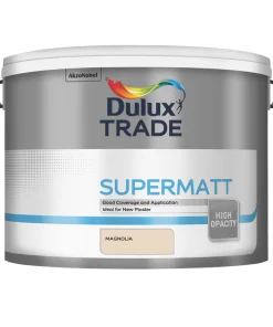 Dulux Trade Matt Magnolia Emulsion Paint 10Ltr